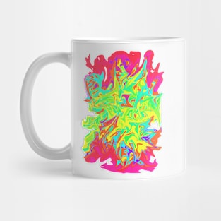 Swirly colours Mug